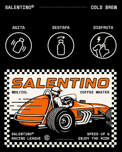 Cold Brew Salentino | Café Concentrado de Origen Quindío (4 Pack)